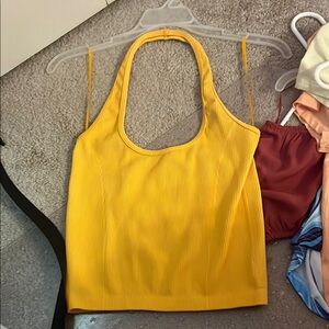 American Eagle Outfitters Sunny Ribbed Top